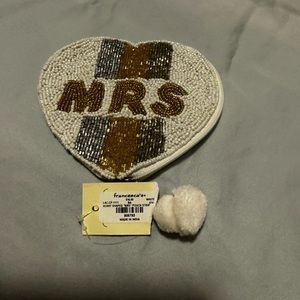 Heart Shaped Mrs Coin Purse